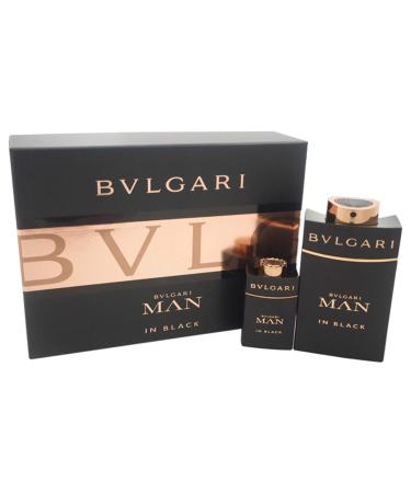 BVLGARI 2 Piece Man In Black Eau De Perfume Set 3.4 Ounce