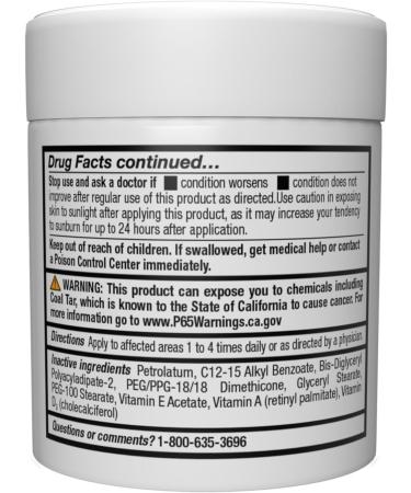 MG217 2% Coal Tar Ointment for Psoriasis - Extra Strength Itch Relief & Skin Health | 4 oz Jar - Buy Online on GoSupps.com