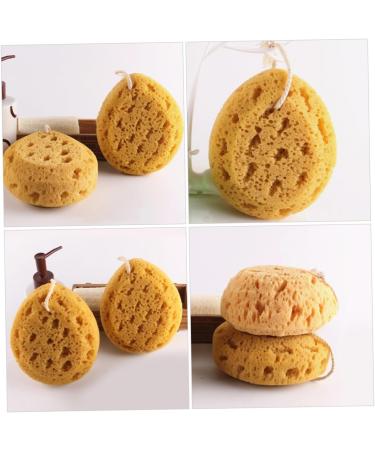 2pcs Honeycomb Bath Sponge Set | Exfoliating Shower Scrubber & Body Wash Supplies - International Shipping Available - Buy Online on GoSupps.com