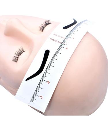 Convenient Accurate Eyebrow Shaping Template Extension Guide Measuring Tool AchievePerfect Brow Shape Adjustable - Buy Online on GoSupps.com
