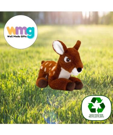 Deluxe Paws Eco-Friendly Deer Toy | 100% Recycled Plush | Sustainable Pet Plaything - Buy Online on GoSupps.com