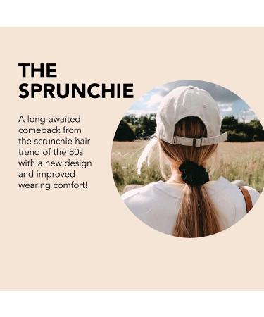 Invisibobble Sprunchie Original True Black - 2 Pack | Effortless Hair Styling & Comfort - Buy Online on GoSupps.com