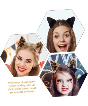 Beavorty 2 Pairs fox ear hair clip animals hairpin hair accessories cat ear barrettes clip on cat ears women hair clip kids hair clips alligator hair clips child Ear clip cosplay flannel - Buy Online on GoSupps.com