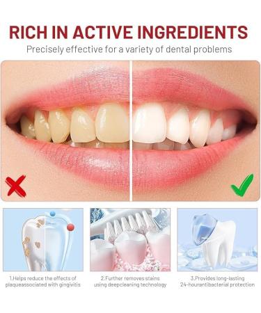 SP10 Probiotic Toothpaste Whitening Toothpaste Protects Gums Removes Stains Freshens Breath with Menthol Advanced Formula with Probiotics 120 g (1) - Buy Online on GoSupps.com