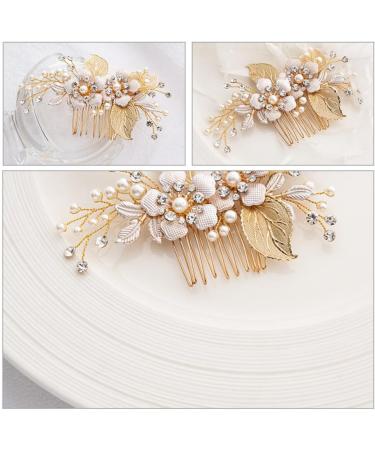 Beaupretty Bride Wedding Comb Headpiece Prom Hair Accessory Women Decorative Hair Comb - Buy Online on GoSupps.com