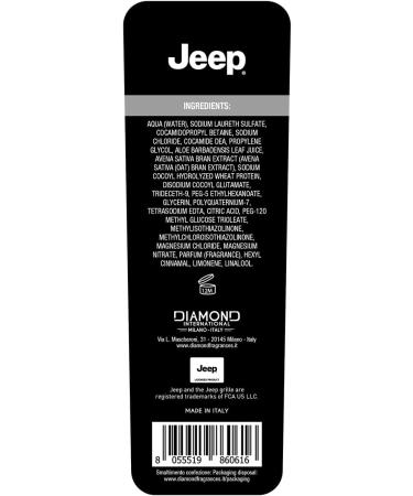 JEEP | Freedom - Shampoo & Shower Gel for Men with Aromatic and Woody Fragrance Fresh Sensation Made in Italy 300 ml - Buy Online on GoSupps.com