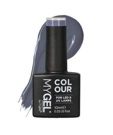Mylee Gel Nail Polish 10ml Rainy day UV/LED Soak-Off Nail Art Manicure Pedicure for Professional Salon & Home Use Autumn/Winter Range - Long Lasting & Easy to Apply MG0065 - Rainy Day