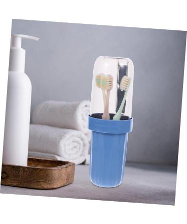 Garvalon Train Travel Bathroom Set | Portable Toothbrush Case & Toiletries Holder for International Travel - Buy Online on GoSupps.com