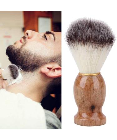 Plumflex 2Pcs Men's Shaving Brush Set - Wooden Handle Beard & Facial Cleaning Tool for Ultimate Shaving Experience - Buy Online on GoSupps.com
