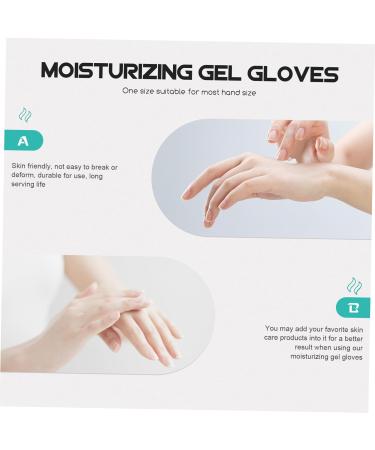 Healeved 4 Pairs Gel Moisturizing Gloves Knit Gloves Winter Mittens Fingerless Moisturizing Gloves Men Lotion Womens Gloves Protective Gloves Moisturizing Lotion Keep Warm Dipping Pink Miss - Buy Online on GoSupps.com