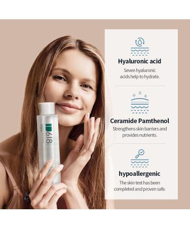 Hyaluronic Acid Ampoule Toner | Deep Moisturizing K-Beauty Skin Toner for Dry & Oily Skin | 6.7 Fl Oz - Buy Online on GoSupps.com