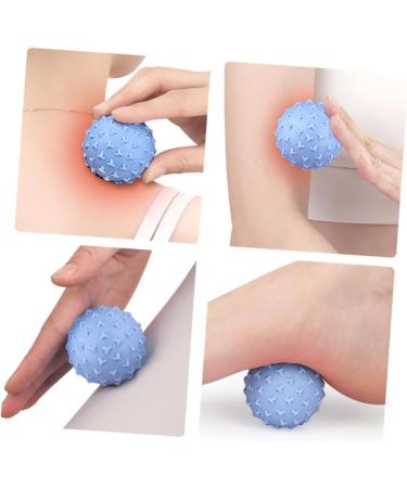 Beaupretty 4-Piece Triangular Massage Ball Set - Spiky Fitness & Gymnastics Balls for Back Neck & Foot Massage - TPE Body Massage Device - Buy Online on GoSupps.com