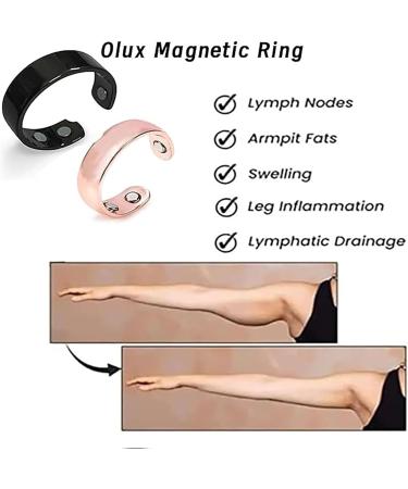 Olux Ring 1st Gen Olux Ring - Olux Ring 1st Gen Olux Magnetic Ring Weight Loss Olux - The First Health Ring Ever (6Pcs-A) - Buy Online on GoSupps.com