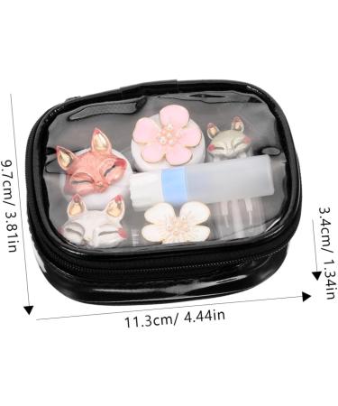 JECOMPRIS Container Flash Set - Stylish Plastic Glitter Lens Holder Box for Easy Storage - Buy Online on GoSupps.com
