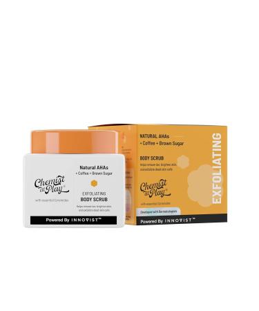 Exfoliating Body Scrub - Remove Tan & Dead Skin Cells | Smooth Soft Skin | Natural AHAs | 2.6 fl oz - Buy Online on GoSupps.com