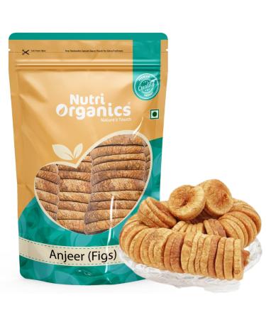 Nutri Organics Dry Fruits Premium Dried Figs Anjeer - Value Pack Pouch, 1000 g 1KG