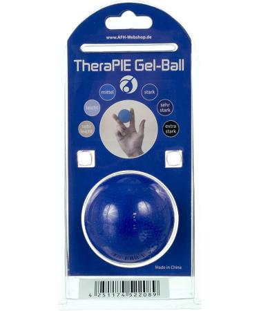 Therapy Gel Ball Hand Trainer | High-Quality Hand Muscle Trainer | Finger Stretch & Anti-Stress Ball (Dark Blue) | Ideal for Coaches & Therapy - Buy Online on GoSupps.com