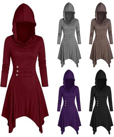 Women's Gothic Vampire Cosplay Costume - Gray Small - Buy Online on GoSupps.com