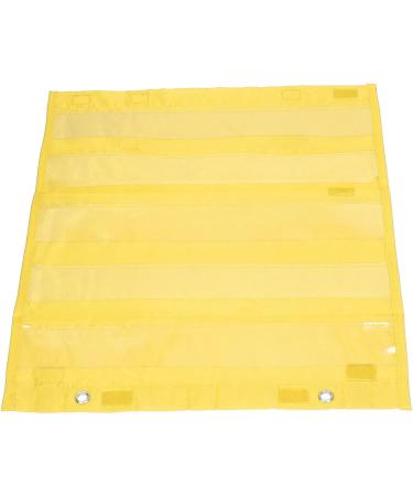 VGEBY Magnetic Pocket Blackboard - Bright Yellow Color 5 Rows Clear Teaching Board for Homeschooling & Scheduling  - Buy Online on GoSupps.com