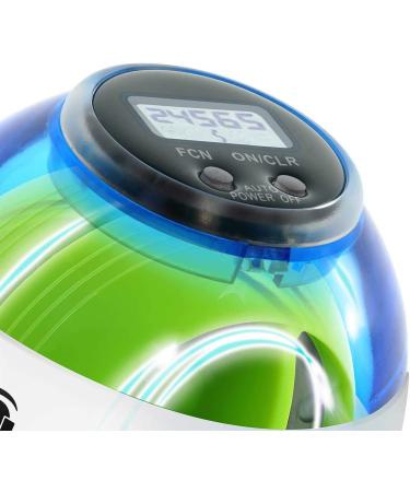 Powerball Max Blue - Gyroscopic Hand Trainer with Blue Light & Speed Meter | Original Kernpower - Buy Online on GoSupps.com