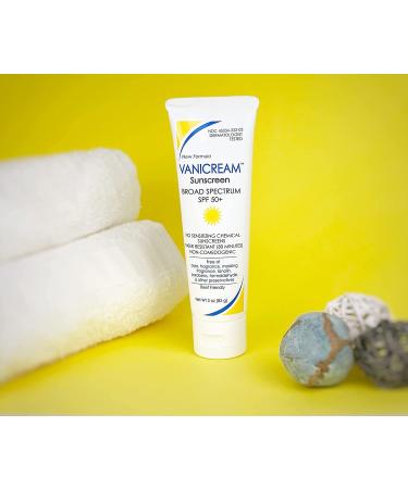 Vanicream Sunscreen Broad Spectrum SPF 50+ 3 Ounce (Pack of 2) - Ultimate Sun Protection Combo - Buy Online on GoSupps.com