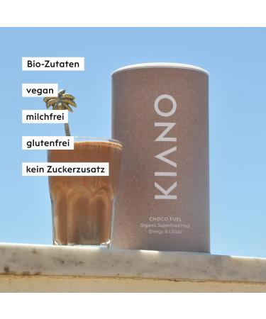 Kiano Vegan Meal Set - High Protein Chocolate Shake Gluten-Free & Organic 825g (279 kcal) - Healthy Meal Replacement - Buy Online on GoSupps.com