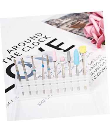 Beavorty nail drill kit ceramic nail drill bit diamond nail drill bit manicure drill bits diamond cuticle nail bits nails drill bits nail painting kit nail drill tool alloy grinding head medium Picture 1 - Buy Online on GoSupps.com