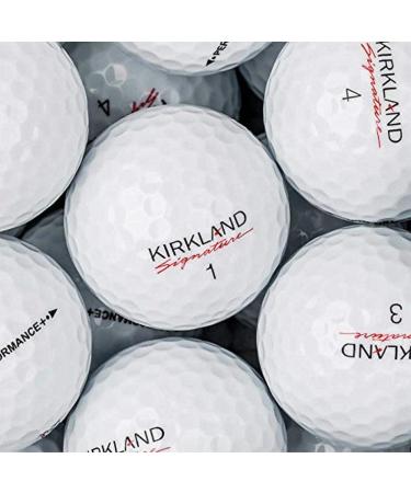 72 Kirkland Signature Performance Plus - Near Mint (AAAA) Grade - Recycled (Used) Golf Balls,White