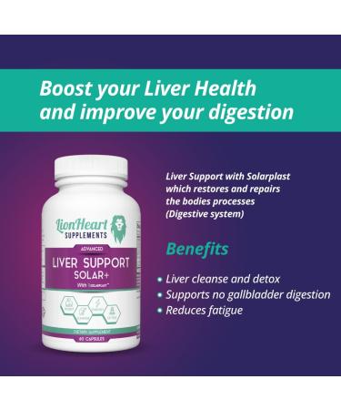 Liver Support Detox Cleanse Supplement - Doctor Formulated No Gallbladder Formula with Milk Thistle for Stone Breaker Capsule - Reduce Fatigue & Boost Health - Buy Online on GoSupps.com