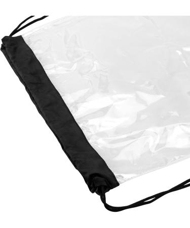TAICHEUT 20-Piece Clear Drawstring Bags - Waterproof PVC Backpack for Stadium and Travel - Buy Online on GoSupps.com