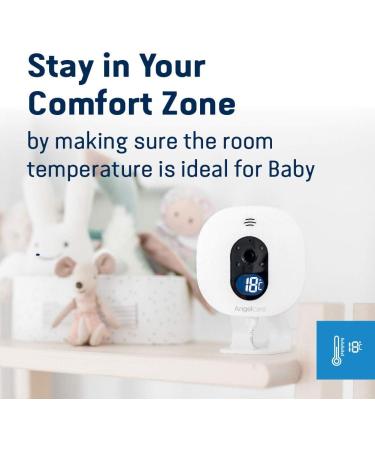 Angelcare AC527 3-in-1 Sensasure Baby Movement Monitor with Video - White - Buy Online on GoSupps.com