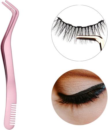 Buy Harilla Pink Eyelash Tweezers | DIY Eyelash Extensions Accessories & Tools for Perfect Application - Buy Online on GoSupps.com
