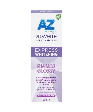 AZ Toothpaste 3DWhite Illuminate - Express Whitening 50ml | Glossy Finish | Fast International Shipping - Buy Online on GoSupps.com
