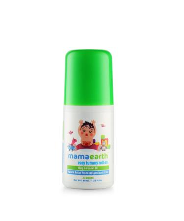 Mamaearth Easy Tummy Roll On with Fennel for Digestion and Body Relief for Kids and Babies, Made in the Himalayas- All Natural with Organic Ingredients