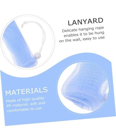 BIUDECO 15pcs Foaming Soap Soap Foaming Soap Exfoliating Foam Soap Pe Network 14.5x5cm As Shown - Buy Online on GoSupps.com