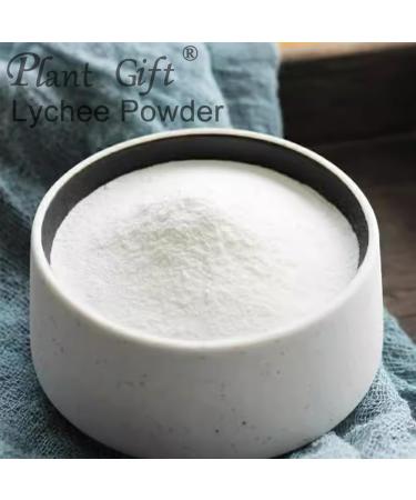 100% Natural Pure Lychee Powder 100g/3.52oz poudre de litchi pour smoothies shakes p tisseries et boissons | sans conservateurs lyophilis e sans sucre ajout  - Buy Online on GoSupps.com