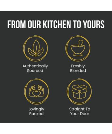 Spice Kitchen Middle Eastern Spice Blend Collection a trio of classic spices including Baharat (80g) Harissa (80g) & Za'atar (60g) - Buy Online on GoSupps.com