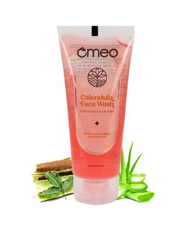 PRZX Calendula Face Wash 100gm with Aloe Vera & Neem | Gentle Daily Cleanser for Oily Skin | Suitable for Men & Women
