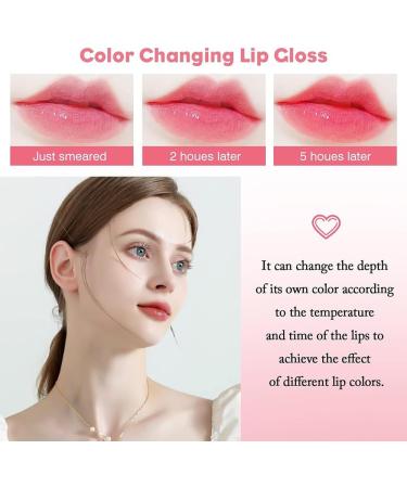 6Pcs Mini Color Changing Lip Balm Set - Hydrating Lip Glow Oil Set/Tinted Lipstick Fruit-Flavored Lip Gloss Sets/Moisturizing Lip Tint Lip Care Kit - Buy Online on GoSupps.com