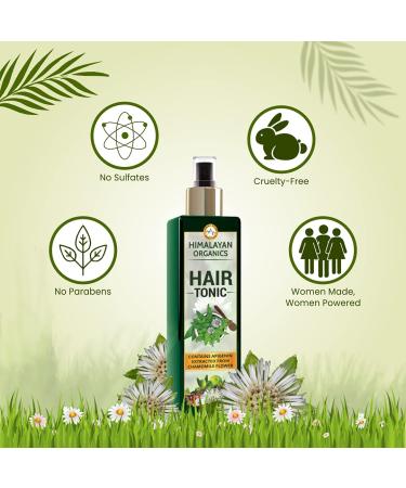 Himalayan Organics Pure Cold Press Virgin Hair Tonic 200ml - Natural Hair Care Solution - Buy Online on GoSupps.com