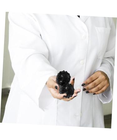 Beavorty Massage Roller & Yoga Balls - Double Lacrosse Balls for Body Massage - Black Rattan Holder - Buy Online on GoSupps.com