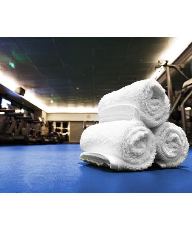 Simpli-Magic 12x12 White Cotton Towels - 24 Pack - Buy Online on GoSupps.com