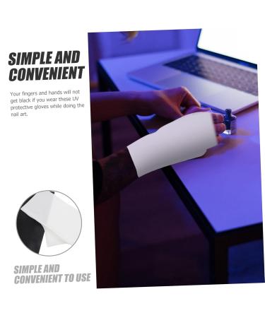 Beaupretty 2 Pairs sun gloves pink gloves manicure UV gloves UV gloves for manicure UV gloves for nail UV protection gloves for nail UV protection gloves for manicure sun protection Nylon gel - Buy Online on GoSupps.com