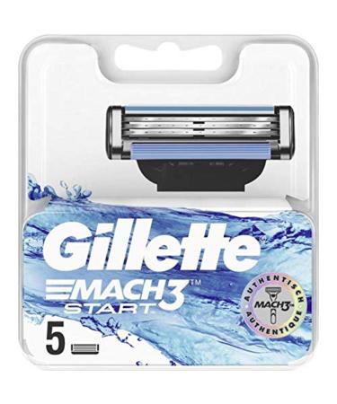 Gillette Mach 3 Start Razor Blades for Men Pack of 5