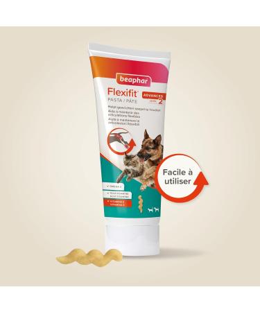 BEAPHAR Flexifit Joint Paste for Dogs and Cats Contains vitamins collagen glucosamine calcium and essential fatty acids for animals suffering from stiffness Level 2 250g - Buy Online on GoSupps.com