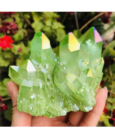 Natural Crystal Rough Natural Crystal Quartz Beautiful Flame Reiki Quartz Crystal Cluster Ore Specimen Stones (Color : Rojo Size : 70-90g) 70-90g Red - Buy Online on GoSupps.com