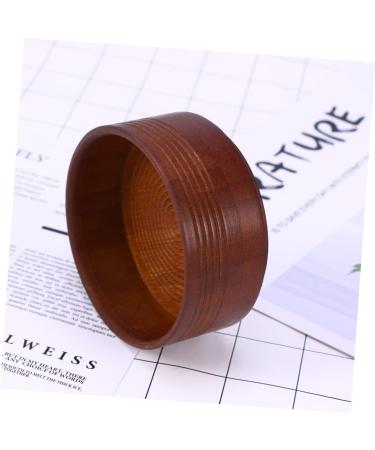 Frcolor Men's Shaving Bowl - Wooden Soap Shell & Barber Foam for Classic Shaving - Adjustable & Large Size - Buy Online on GoSupps.com