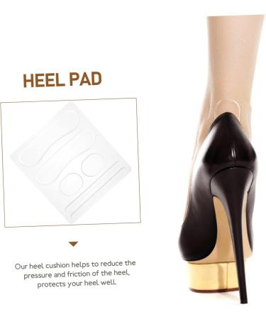 Buy Healeved Clear Heel Inserts - 4 Sheets Silicone Heel Cushions for Women - Invisible Heel Pads for Ultimate Comfort | International Shipping - Buy Online on GoSupps.com