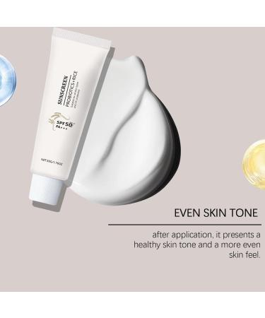 Moisturizing Sunscreen Travel Size for Women Portable Sunscreen Lotion SPF 50+ for Travel - Buy Online on GoSupps.com