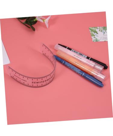 Beavorty Eyebrow Pencil 3pcs Marker Permanent Eyebrow Oil Microblading Wmtz_ for Kit Makeup Ladies Ruler Eraser Pen Eyebow Kit - Buy Online on GoSupps.com
